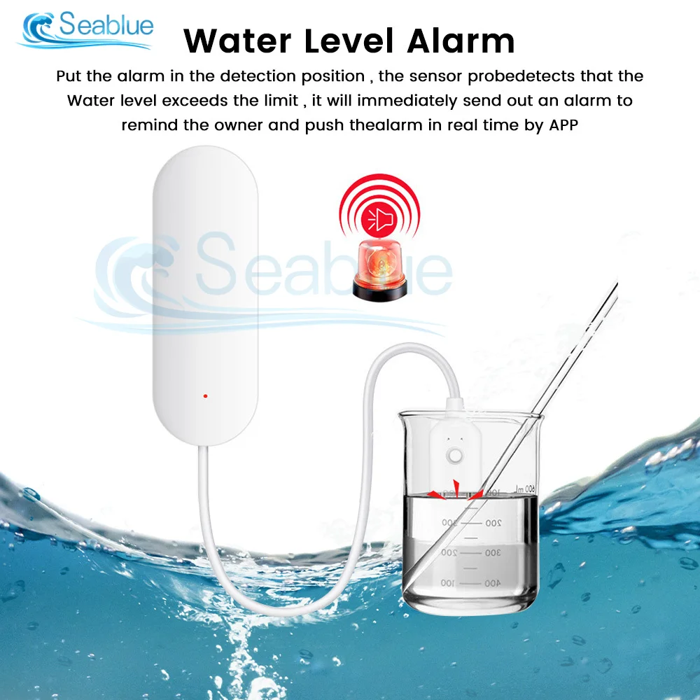 Tuya Smart WiFi Door Sensor Door Open / Closed Detectors WiFi App Notification Alert/Sound security alarm with Alexa Google Home