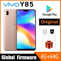 VIVO Y85 Smartphone Global firmware Android 4G Unlocked  6.26  inch Camera 13MP Qualcomm Snapdragon 450 Used Phone 1