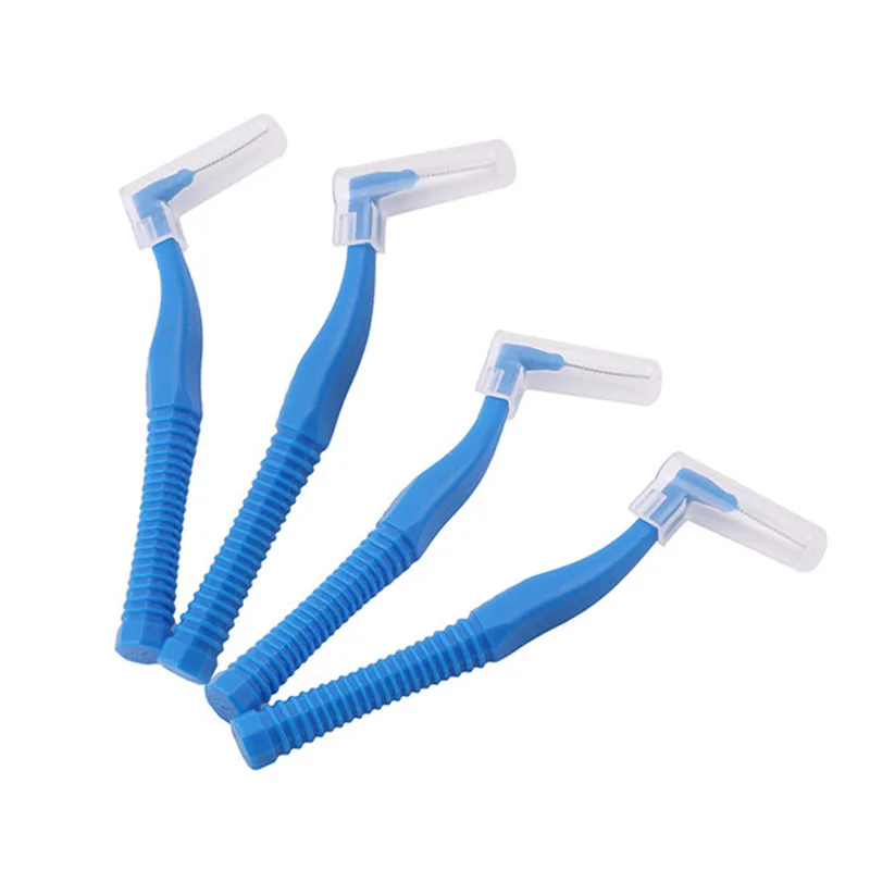 

20pcs Interdental Brush for Orthodontic Clean Between Teeth Dental Oral Hygiene Microbrush Mini Brush With Dust Cover