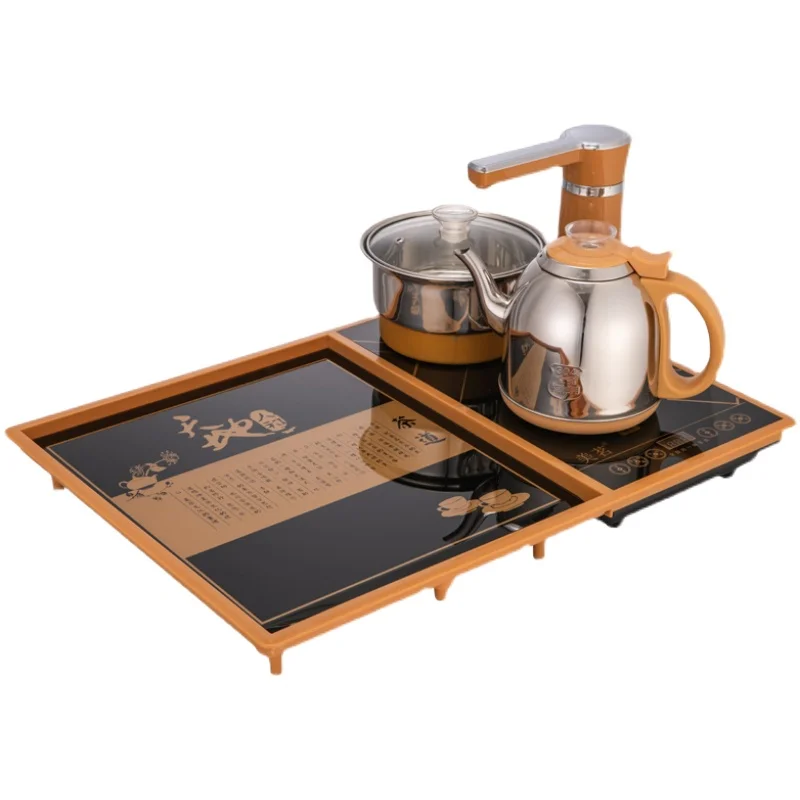 

Tea Table Embedded Embedded Automatic Teaware Set Inlaid Household Small Hole 5237 Mini Tea Tray Simple