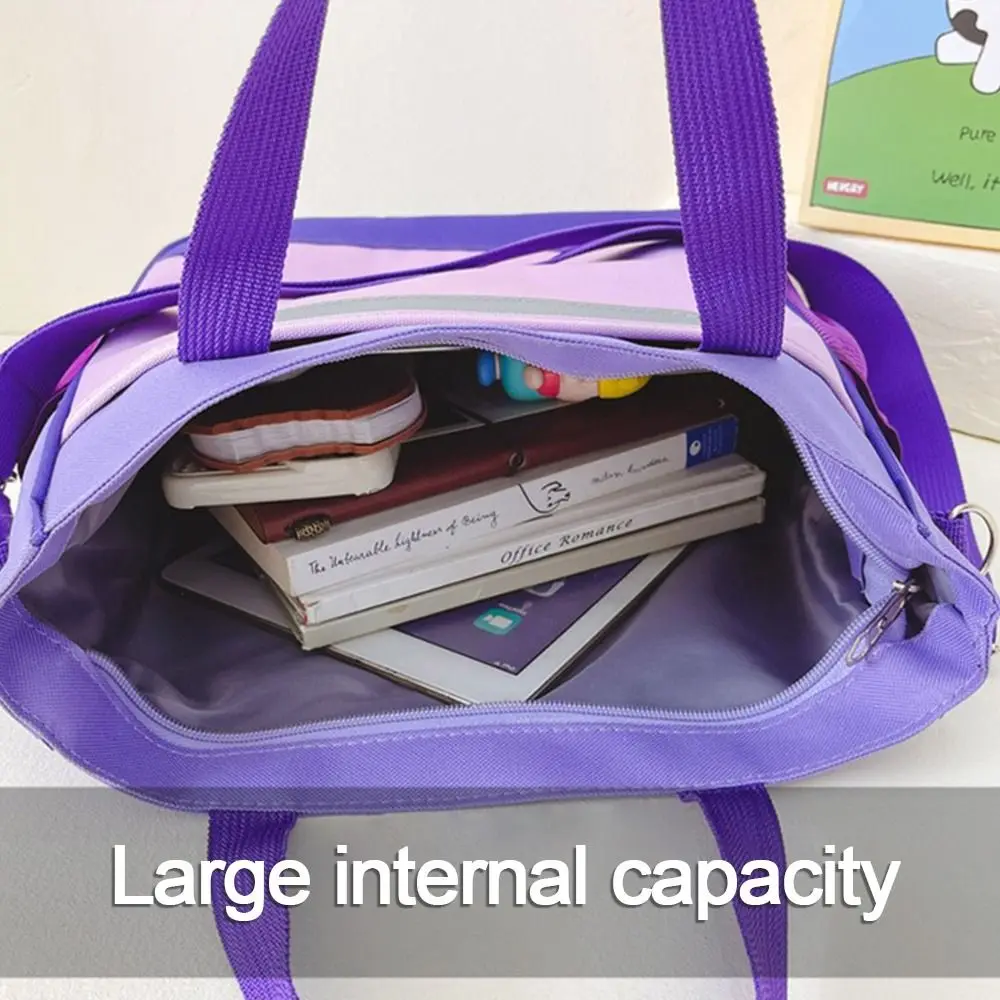 유용한 옥스포드 헝겊 문서 파일 가방 대용량 방진 편지지 보관 가방 싱글 숄더 백 사무용품