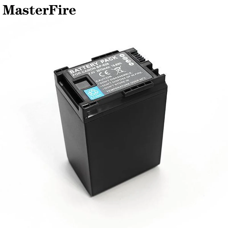 Batteria Per Fotocamera 4X Bp-828 Bp828 2670Mah 7.4V Per Batterie Canon Gx10 Hf20 Hf-G26 Hf-G30 Hf-G40 Hf-G50 Hf-G60 Xa35 Xa30 Xa25 Xa20