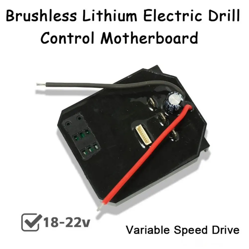 18V-21V Brushless Drive Circuit Motherboard  Lithium Electric Drill Controller Motherboard Variable Speed Drive Switch Brushless