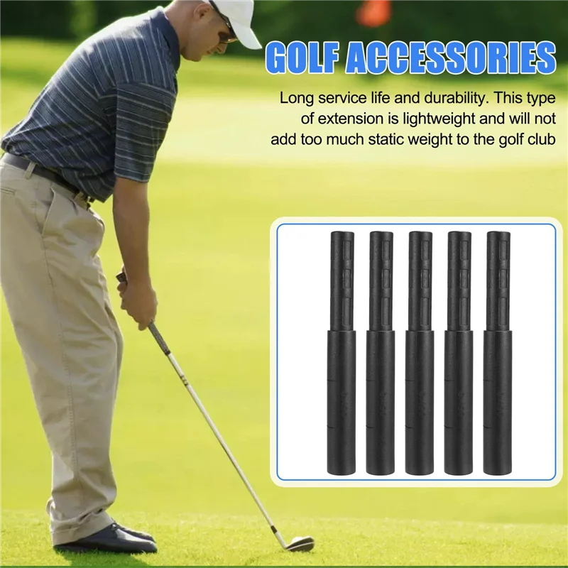 L71A 10개 골프 클럽 샤프트 연장 스틱 익스텐더 로드 골프 샤프트 드라이버 페어웨이 골프 샤프트 익스텐더 연장 0.490