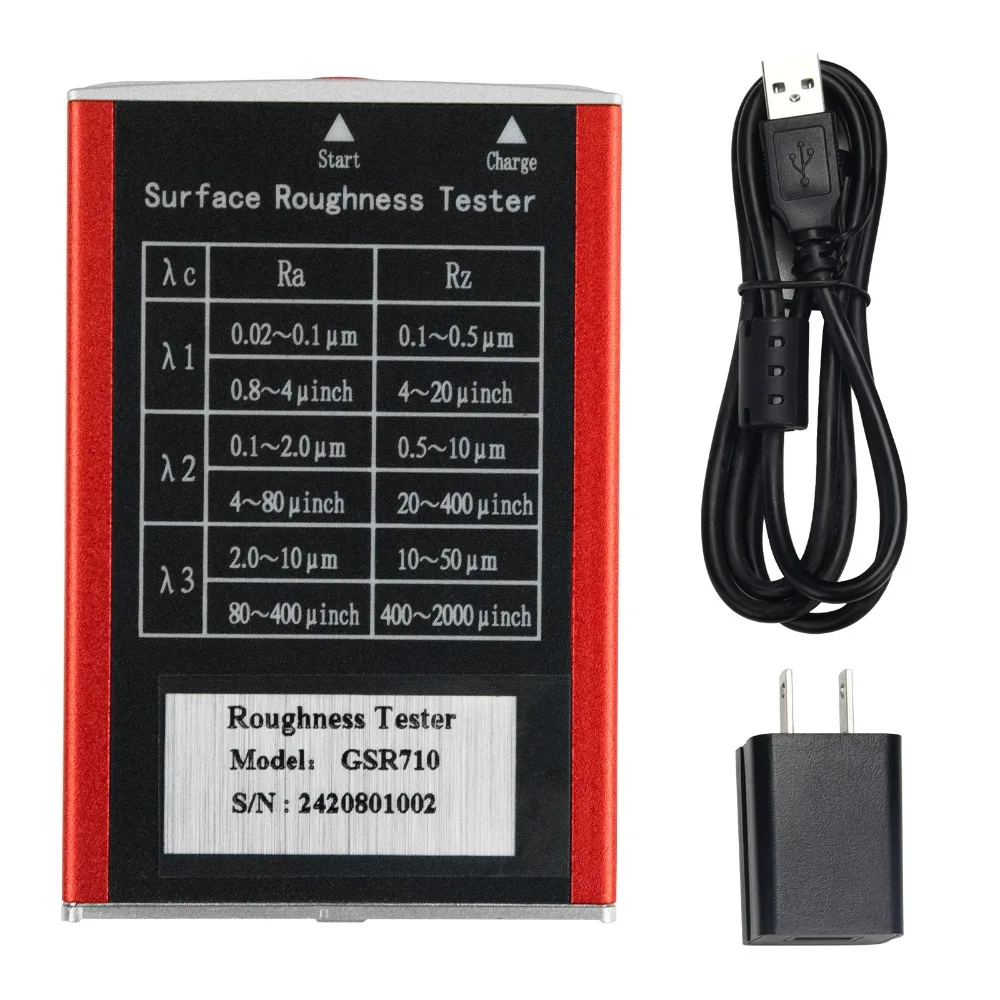 Surface Roughness Tester Meter High Accuracy 0.01μm Profilometer Portable Profil