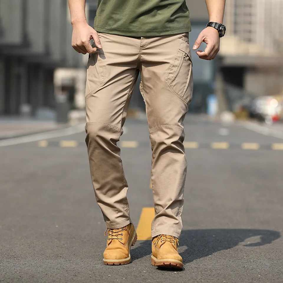 Men's Elastic Loose Outdoor Tactical Pants