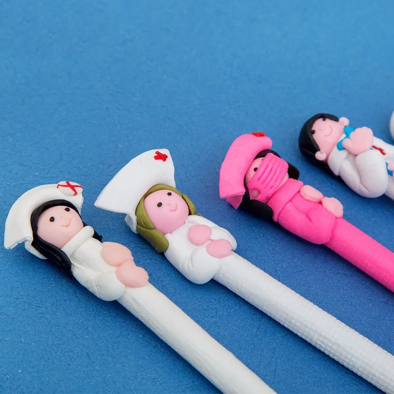 20 teile/los Nette Medizinische Kugelschreiber, Arzt und Krankenschwester serie kugelschreiber als Schreiben Schreibwaren – Detail 6