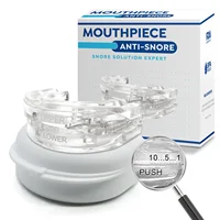 Reusable Anti Snore Mouth Guard with Storage Box Anti Snoring Bruxism Mouth Guard Improve Sleeping Reduction Snoring Device 1
