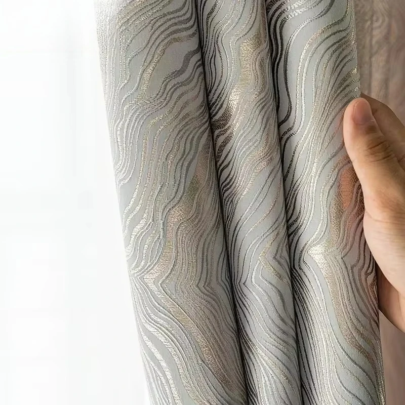 Silver color Curtain