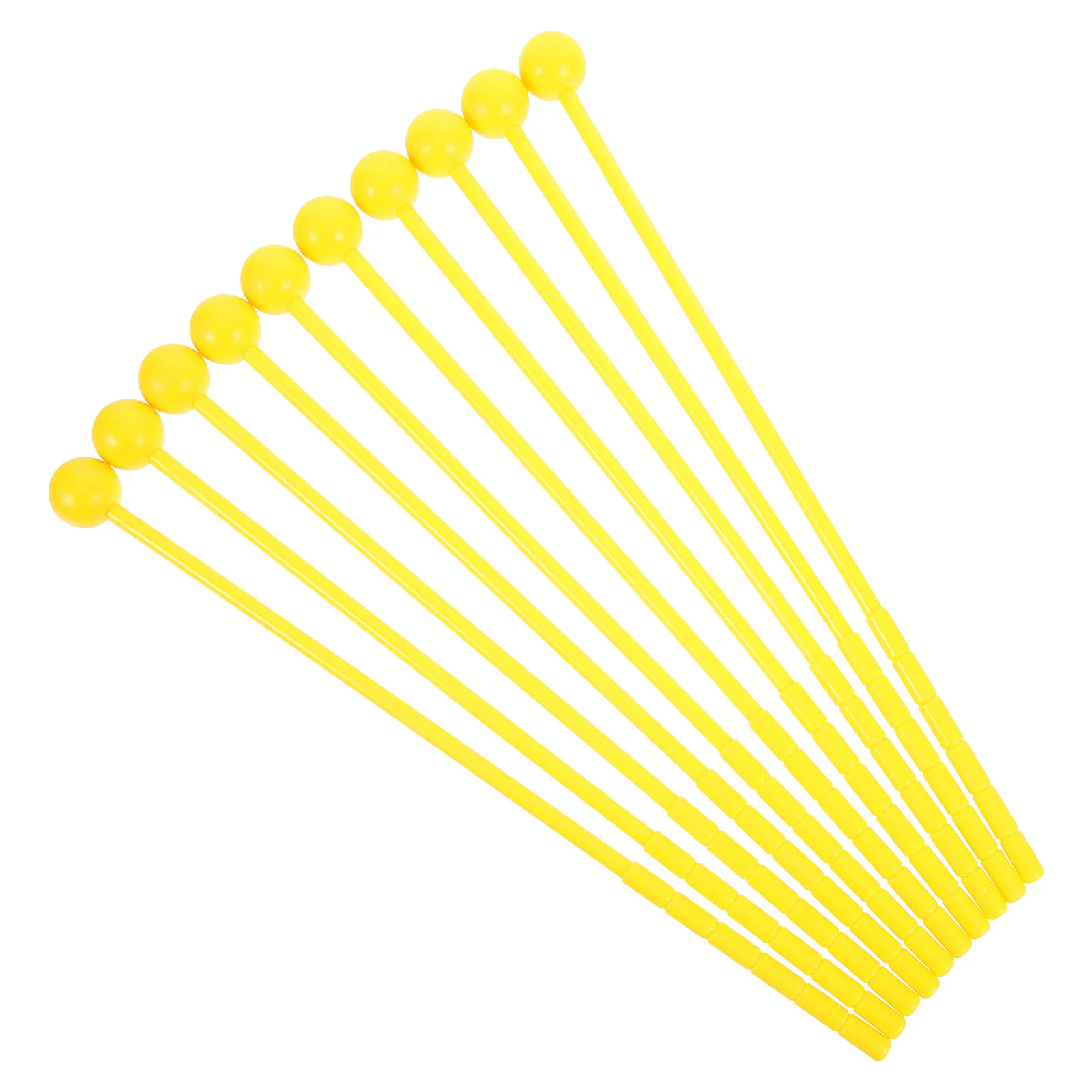 

10pcs Tongue Drum Mallets Kids Stage Performance Percussion Drumsticks Plastic Marimba Drum Sticks