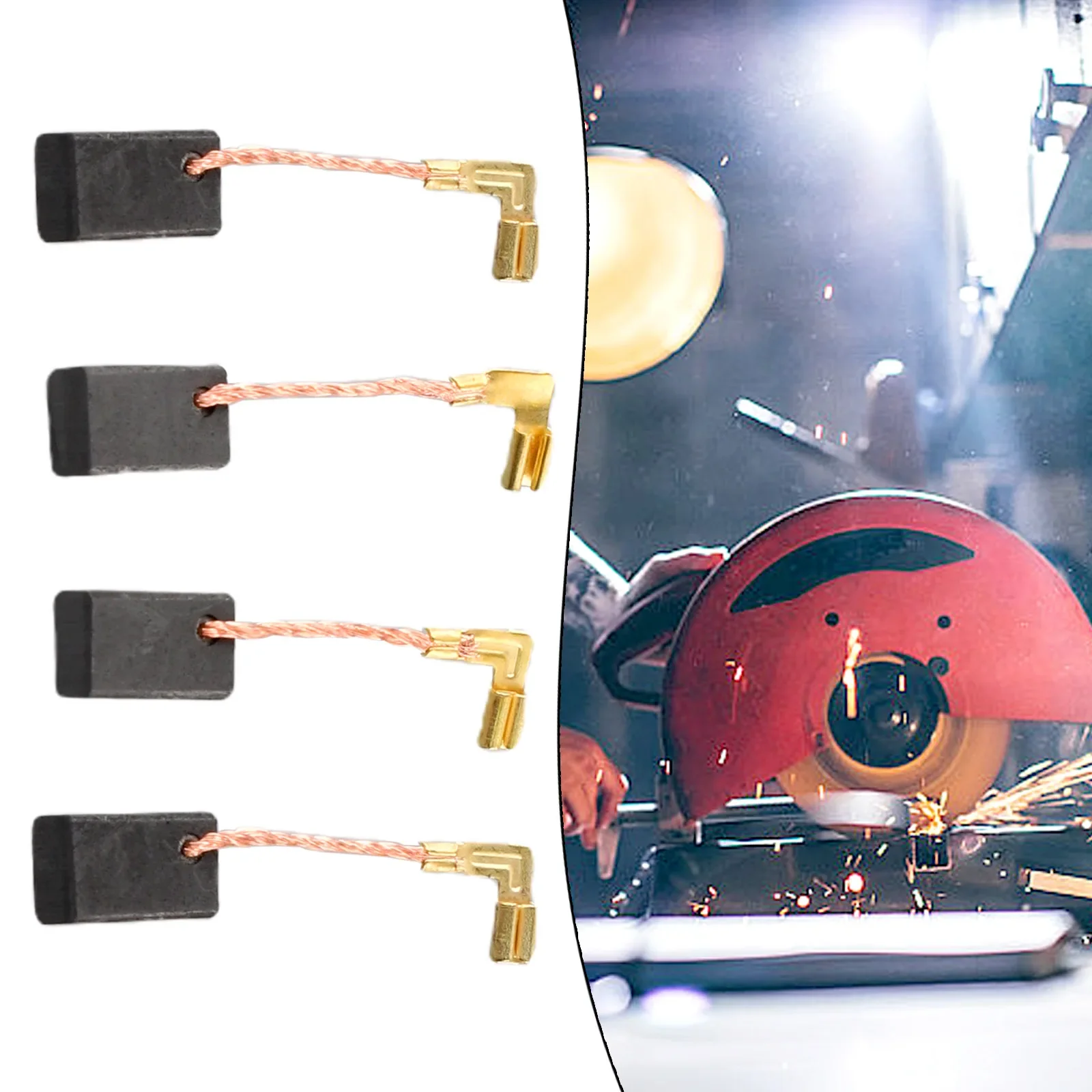 

Щетки карбоновые GA4534 GA5030 GA5034 TM3000C, 13 мм, 4 шт.
