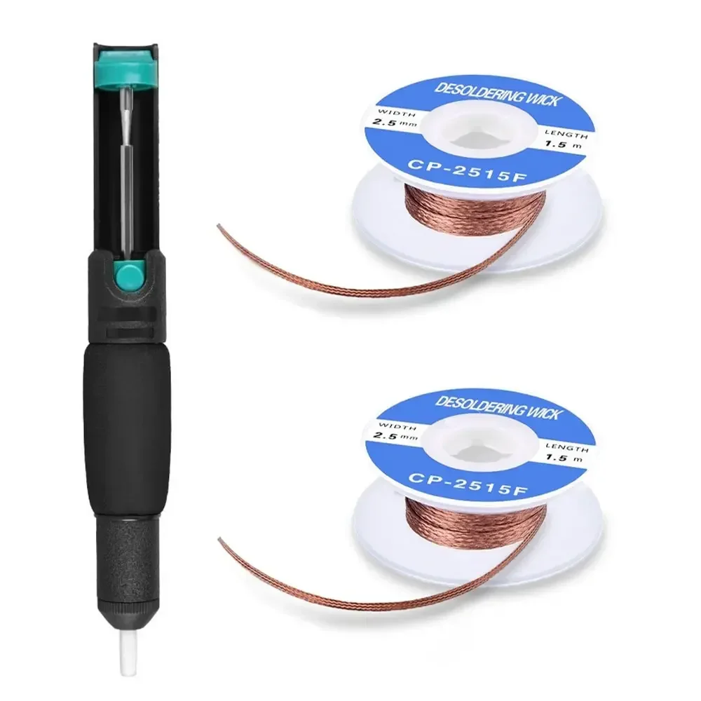 Power Suction Solder Cartridge And Desoldering Pump With 2 Cables desoldering suction pump desoldering pump desoldering tool