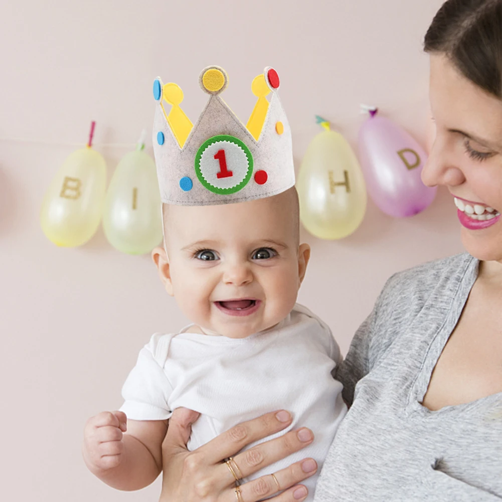 Children DIY Crown Durable Creative Handmade Birthday Party Hat Children Day Gift for Girls Boys Birthday Party Decor