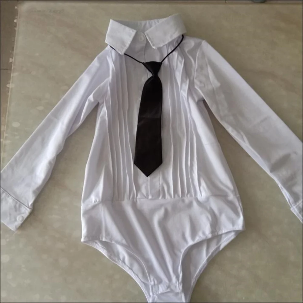 Dance Shirts New one-piece boy Latin dancing top Button Collar tango competition suit children's professional dance wear boy salsa shirt
