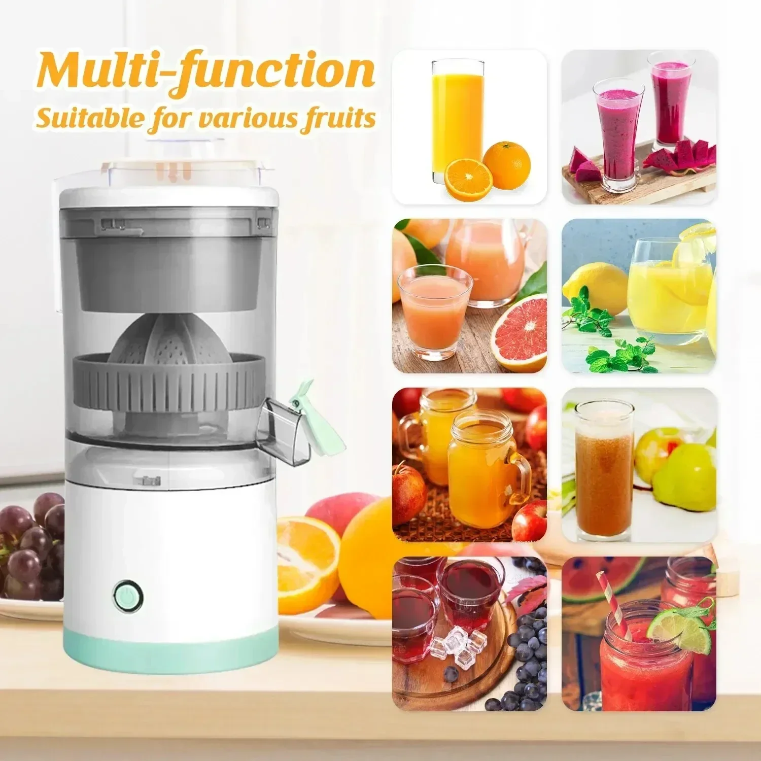 S1e11d232f66e4830973d010c6f583120H küchexyz.de Best Price | Fast Delivery |Quality Product USB Charging Electric Juicer Cup Citrus Orange Lemon Squeezer Kitchen Fruit Blender Fresh Separator Press Machine