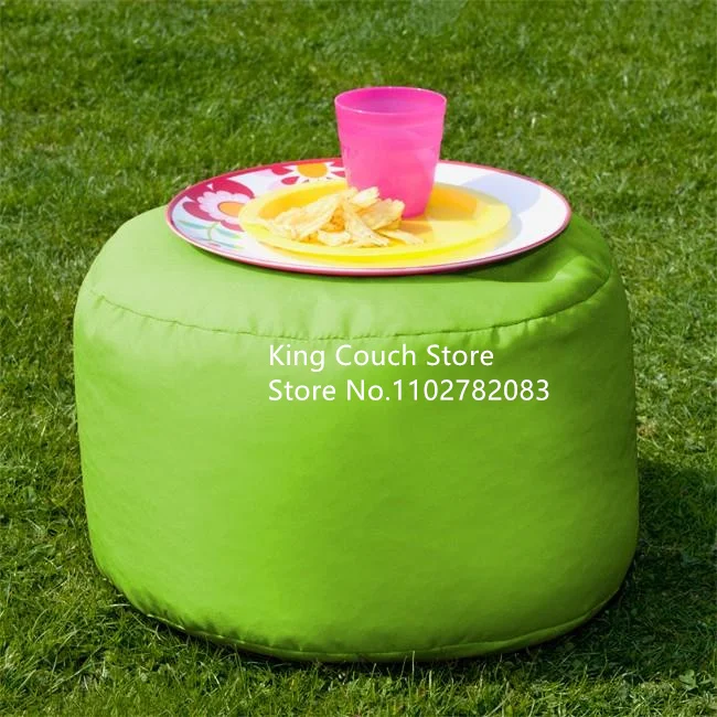 easy carrying Round Ottoman Series Footrest Stool Kids Footstool high quality polyester Shoe Change Stool Carton Chair Gifts