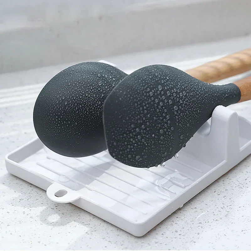 Kitchen Organizer for Tableware Storage - Spoon Rest, Fork, Spatula Rack, Spoon Holder Stand, Pot Lid Holder