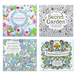 Korean Coloring Books Adults  Coloring Books Adult Mandala - Drawing,  Painting & Calligraphy - Aliexpress