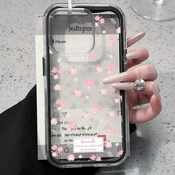 Pink Romantic Flowers Phone Case - Elegant Floral Design Cover - Galaxy S23 FE (SC26 - HE - P8338)