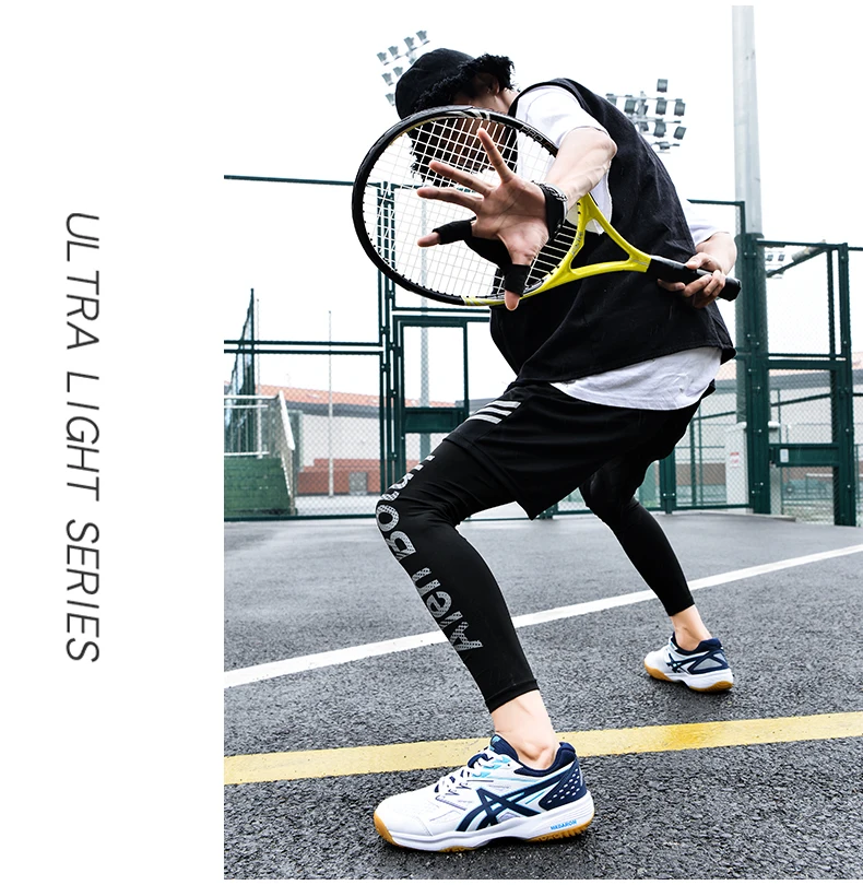 Description Picture 3 of itemLiXingMing Tennis Shoes Men Women Breathable Badminton Volleyball Shoes Indoor Anti-Slippery Pingpong Training Sneakers Couple