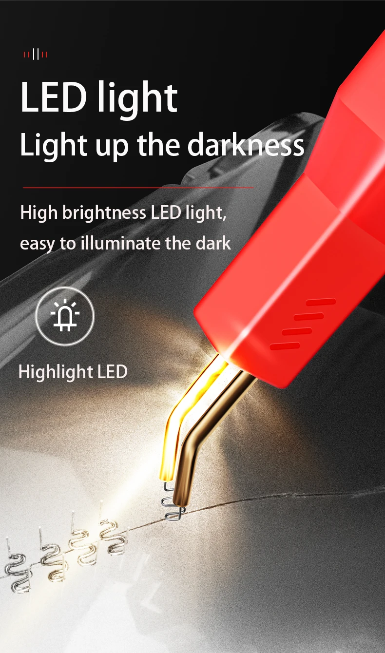 Setup del saldatore per plastica pronto per molteplici compiti