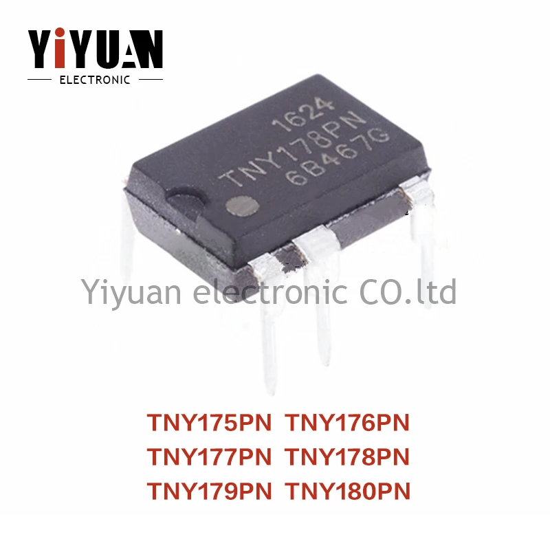 

10PCS NEW TNY175PN TNY176PN TNY177PN TNY178PN TNY179PN TNY180PN DIP7 LCD TV power chip