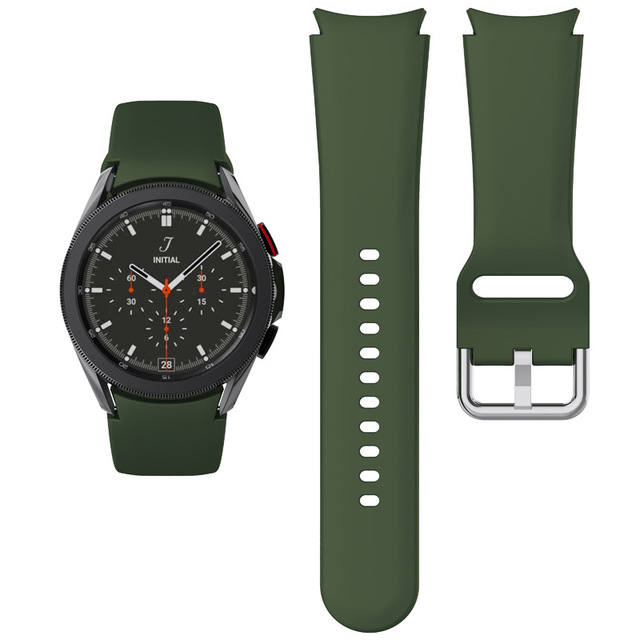 Galaxy Watch 4 Strap 44mm 40mm Smartwatch Silicone Sports Bracelet Watch Band For Samsung Galaxy Watch 4 Classic 46mm 42mm