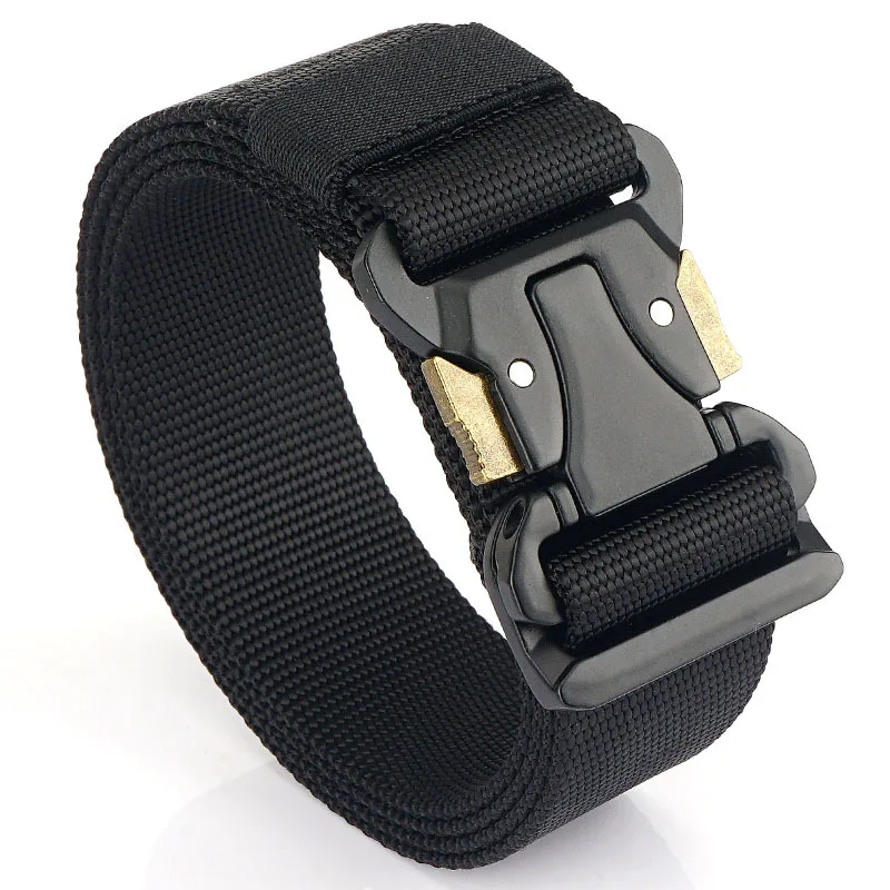 

New Tactical Belt for Men's Lightweight Belt Alloy Outdoor Commando High Quality Military Accessories Strap Ondildo