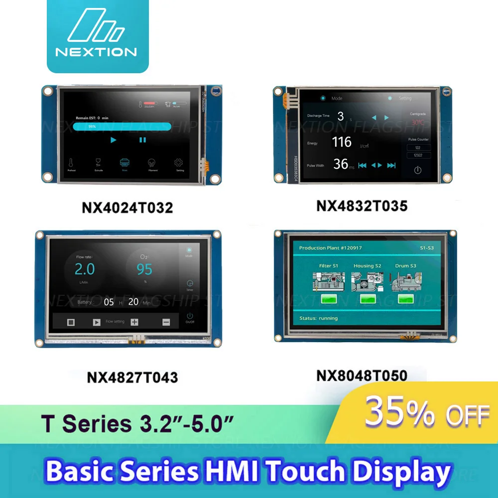 Nextion NX3224T024 Display Touch Screen 2,4 Pollici Serie Basic - Foto 8