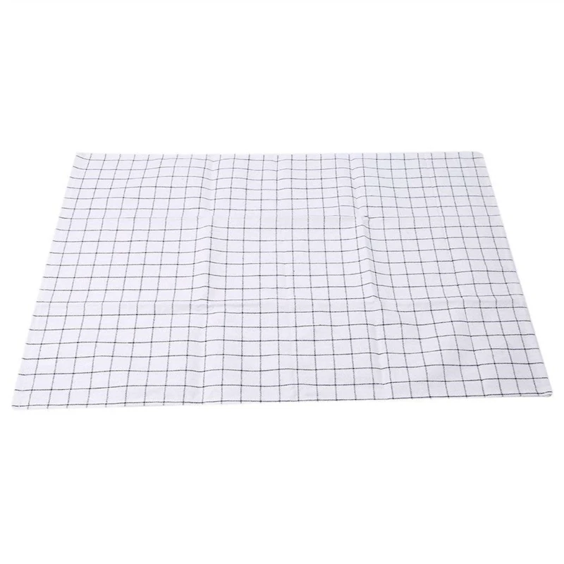 Kitchen Super Absorbent Rags Cleaning Cloth Cotton Blend Lint-free Easy Wash Practical Soft Dish Towels Rectangle Large Wipe cotton dish towels