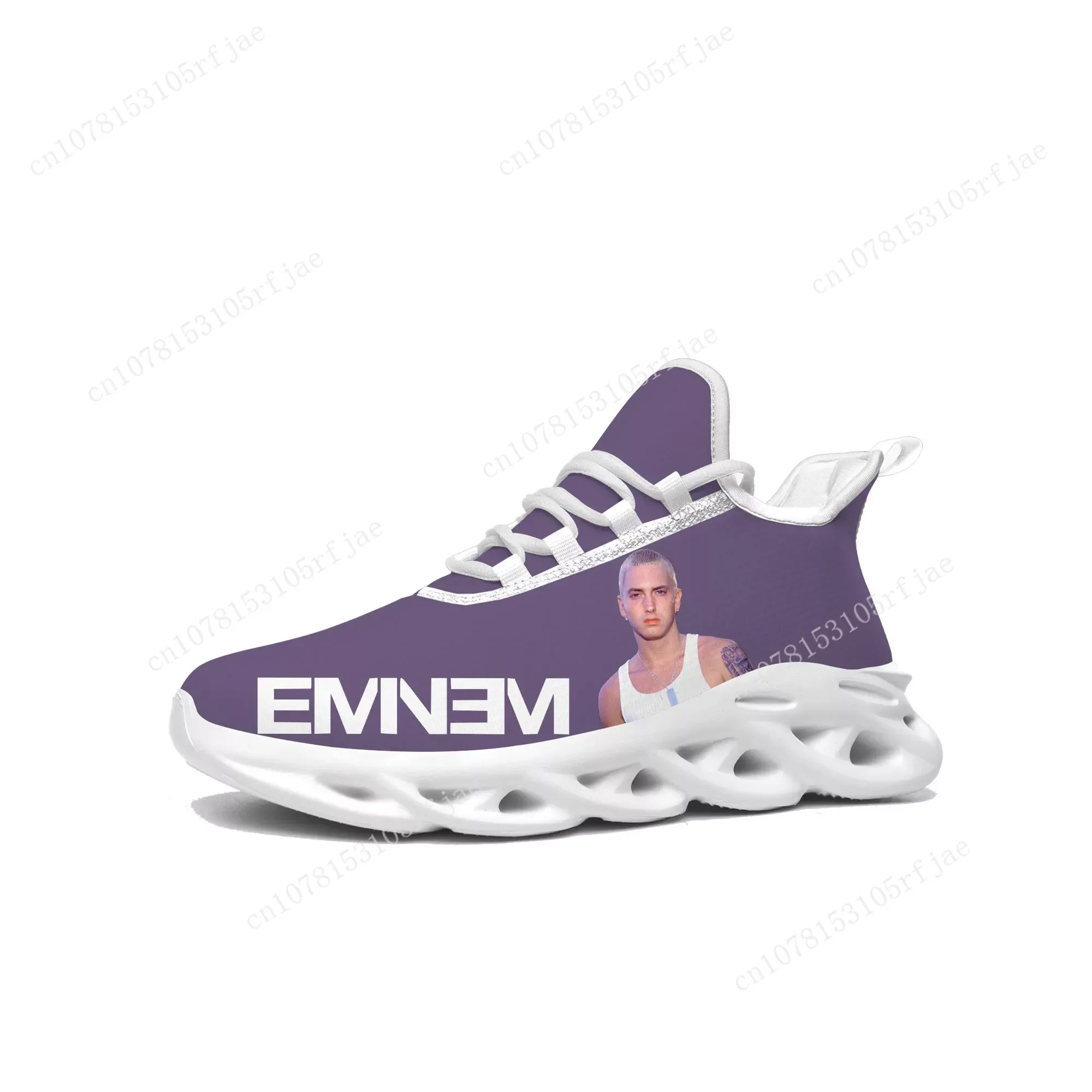 Eminem Hip Hop Rap Flats Sneakers Mens Womens Sports Running Shoes High Quality Sneaker Lace Up Mesh Footwear Tailor-made Shoe