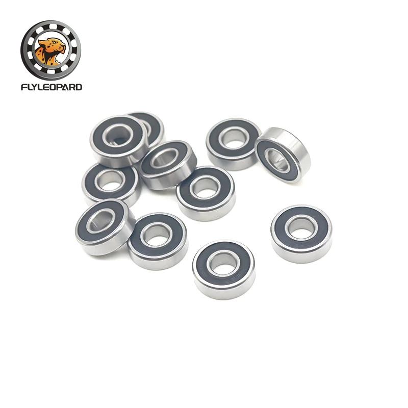 10PCS R6RS 9.525X22.225X7.144mm 인치 소형 베어링 ABEC-7 R6 2RS 볼 베어링 R6RS