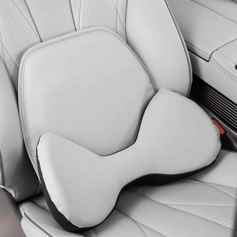 가죽 자동차 목 베개 요추 지지대, 포드, BMW, 벤츠, 아우디, 테슬라, 폭스바겐, 현대, 혼다, 도요타 좌석, 머리 받침 액세서리