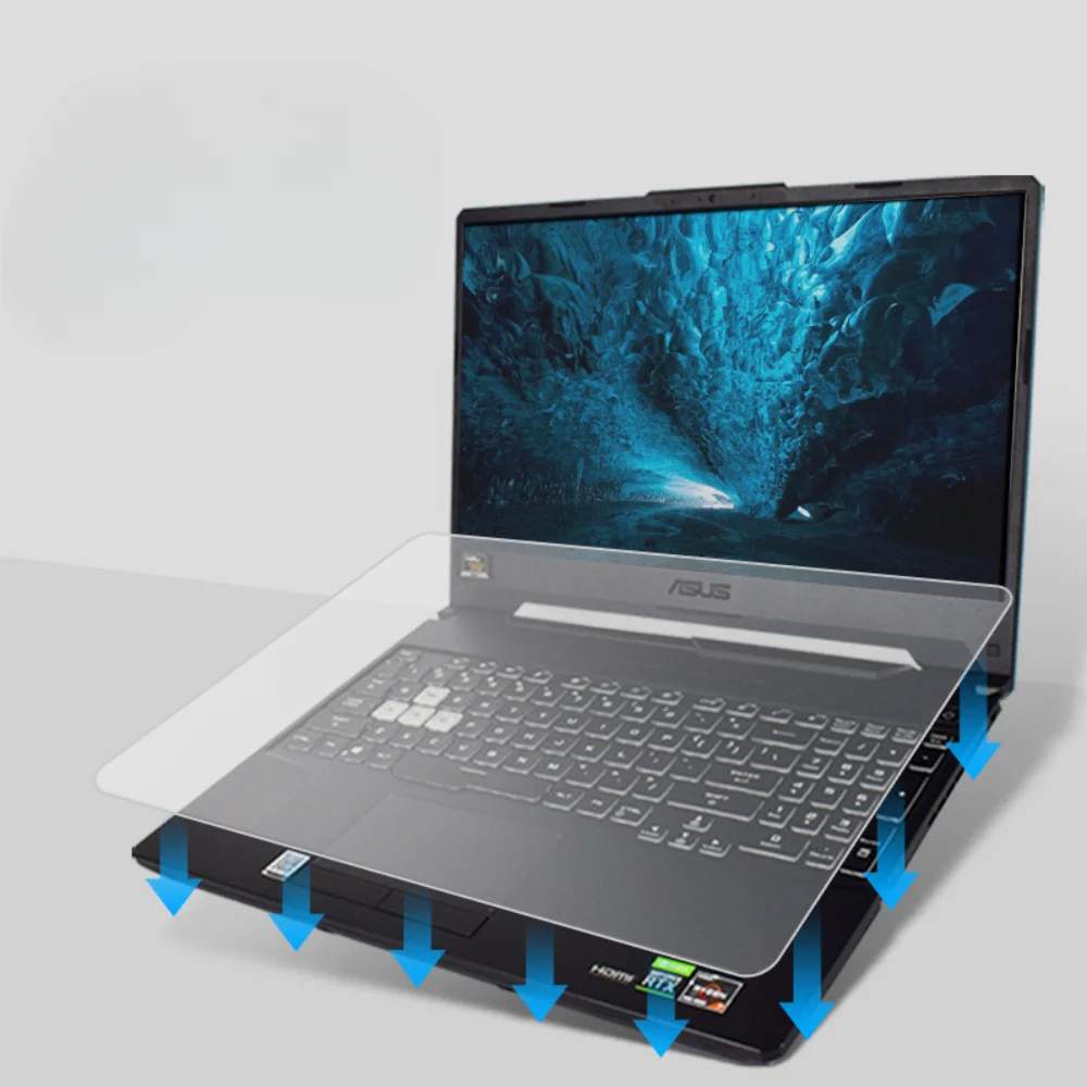 

Transparent Silicone Keyboard Protection Film, Full Coverage, Dust Cover Mat, Apple, Lenovo, Asus, Dell, Huawei, Hp, Xiaomi