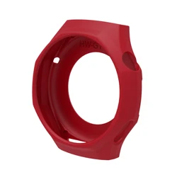 Silicone Protective Case with Colorful Screen Protector for GT6 Pro 46mm (Red)