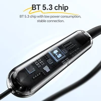 HOCO ES70 Wireless Earphone Neckband In Ear Headphone Bluetooth 5.3 Sport Running Music Soft Skin Friendly Headset With Mic - Image 5