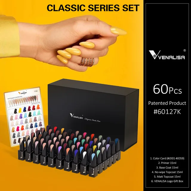 新品未使用venalisa✴︎カラージェル53点セット Amazon.co.jp: VENALISA 5g 30色 ジェルネイル カラージェル