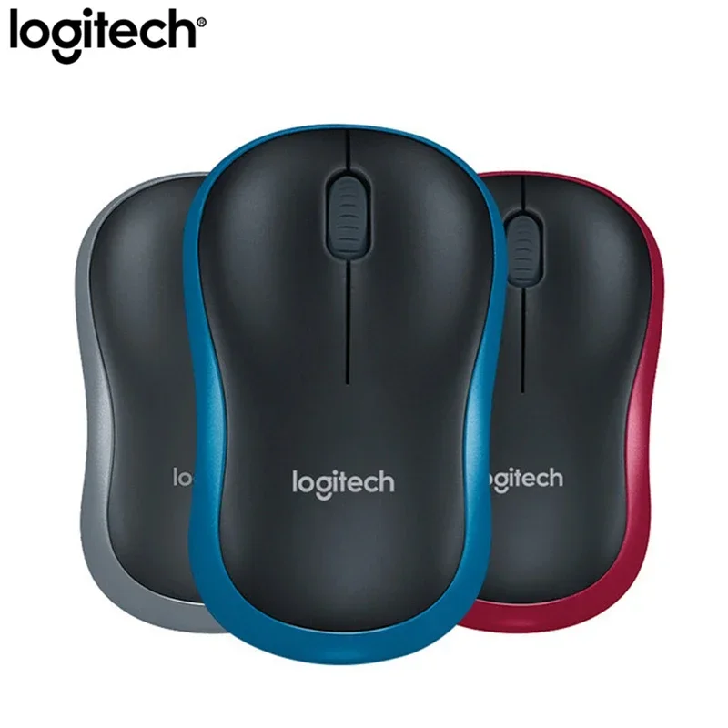 

Мышь Logitech M185 Беспроводная, 1000DPI, USB