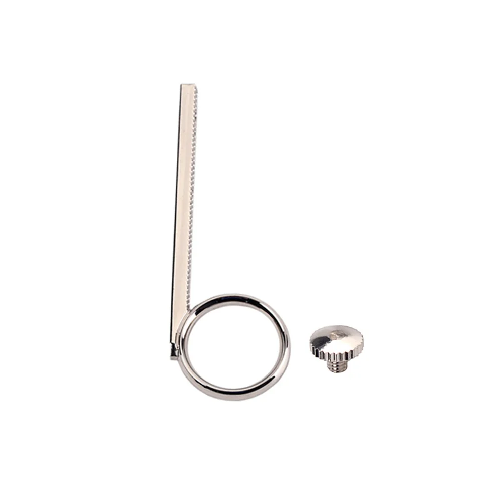 2 Pcs Pokey Tool Instrument Trumpet Mouthpiece Sticker Cleaning Care Kit Finger Pull Ring Slide