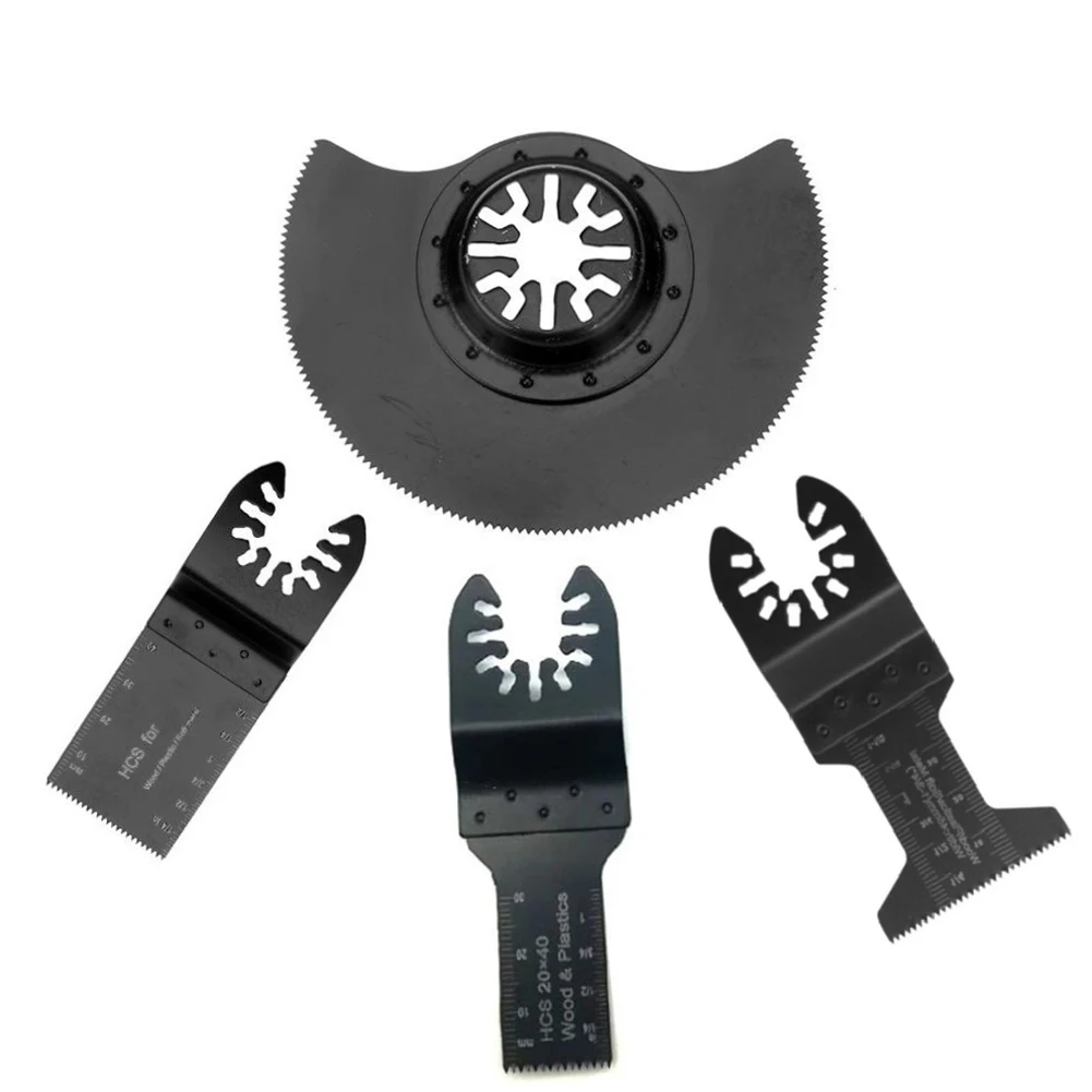 

Oscillating Tool Saw Blade 20mm 34mm 45mm 4pcs/set 88mm High Carbon Steel Oscillating Multi Tools High Quality