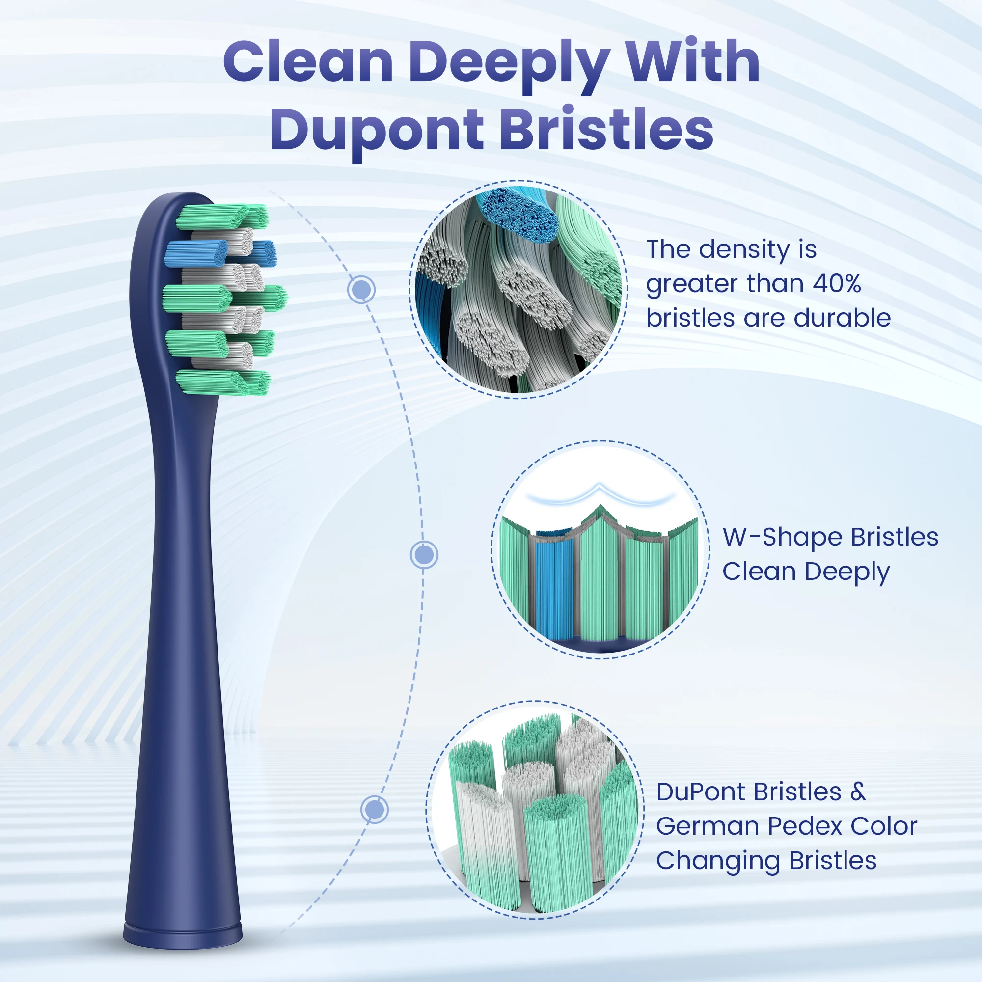 SEJOY Oral Cleaning Personal Sonic Electric Toothbrush Care Appliances lPX7 5 Modes Smart Rechargeable Automatic Toothbrush 4