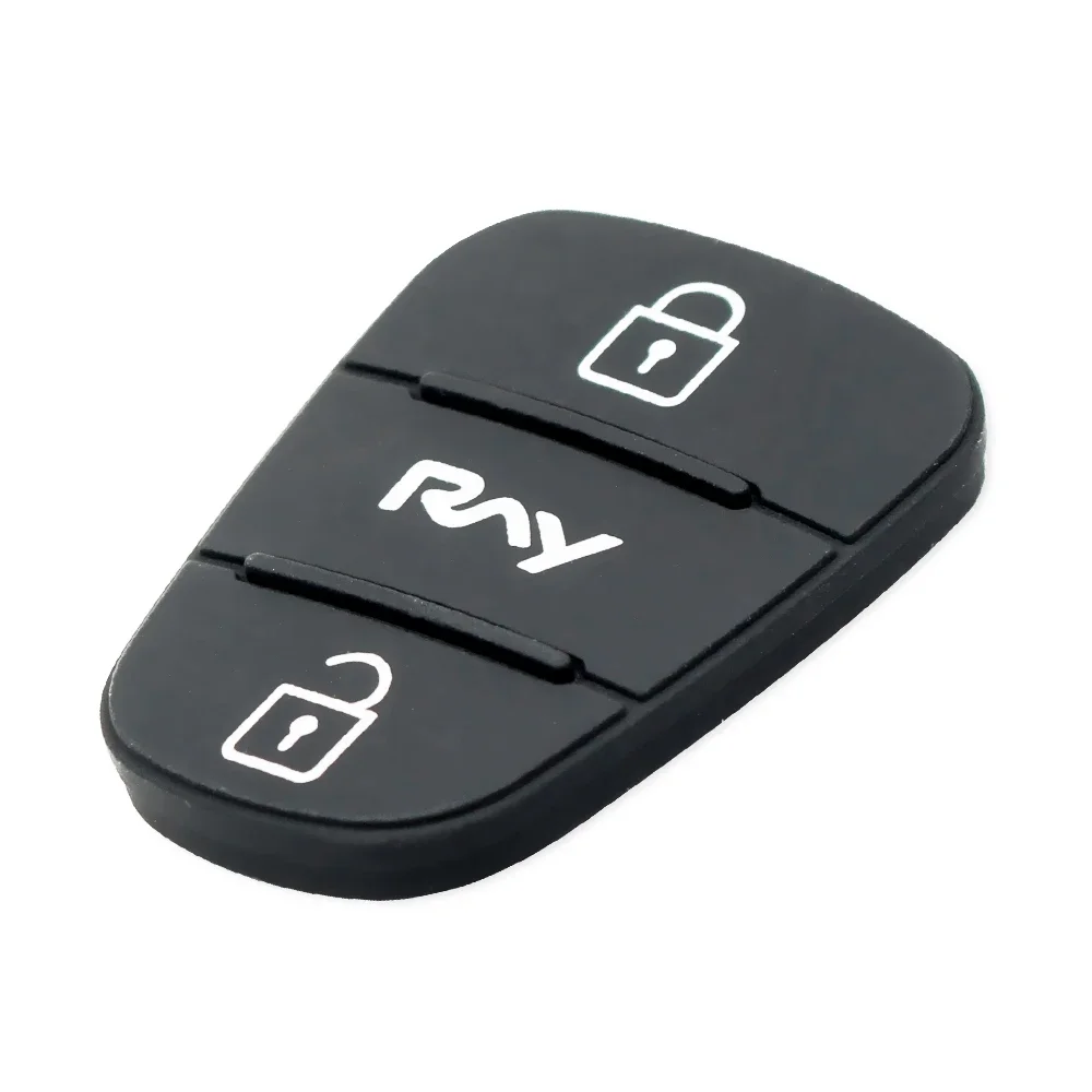 Premium Flip Car Key Pad Cover | 3-Button Fob Protector
