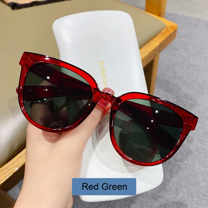 2022 Moda Cat Eye Sungl Donne Progettista di marca Vintage Sun Gl Femminile Lady Retro Shades Oculos De Sol UV400_voghion.com