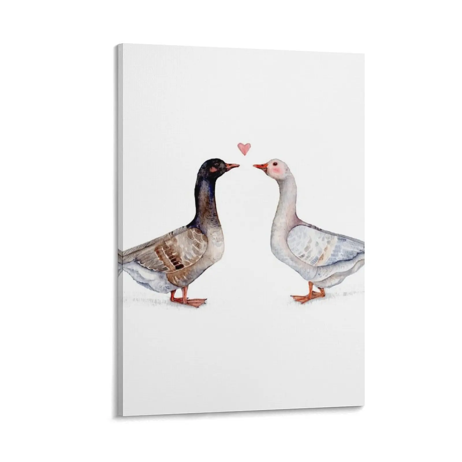 

Geese Love Canvas Painting Wall paintings interior paintings room decor wall decoration paintings