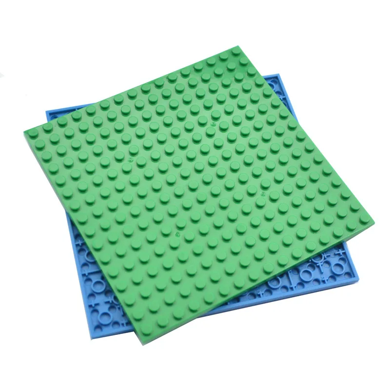 Double-Sided Building Blocks Base Plate 16x16 for Creative Construction