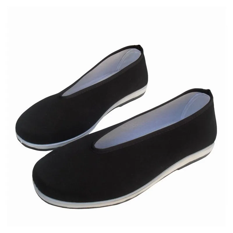 Martial Arts Shoes Wushu Tai Chi Cloth Shoes Kung Fu Men Women Eur Size 39-45 For Driving