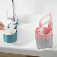 Panier de vidange d'évier de cuisine, porte-éponge à savon de salle de bains, panier de rangement suspendu, accessoires de cuisine, support d'évier de cuisine 6