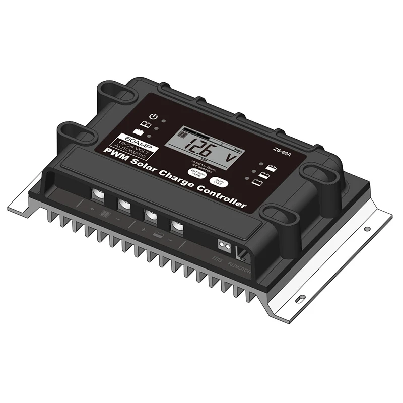 

24v 60a PWM charge controller solar Waterproof IP65