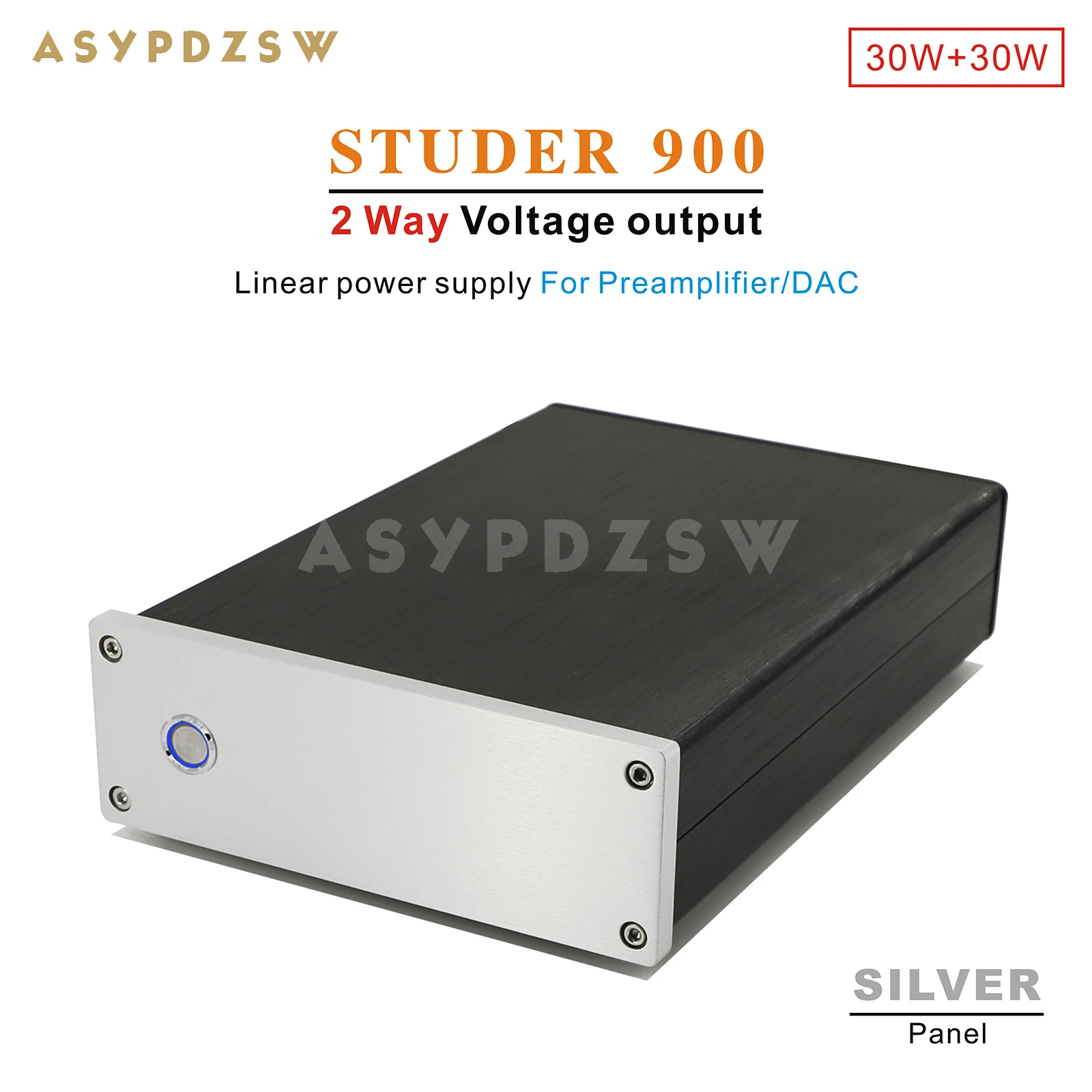 STUDER 900 2 Way Linear power supply For Preamplifier/DAC DC 5V---24V (Optional) 2