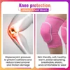 Volleyball Knee Pads for Dancers Men Women Kids Soft Breathable Knees Protective Football Dance Yoga Tennis Running Cycling Use 6